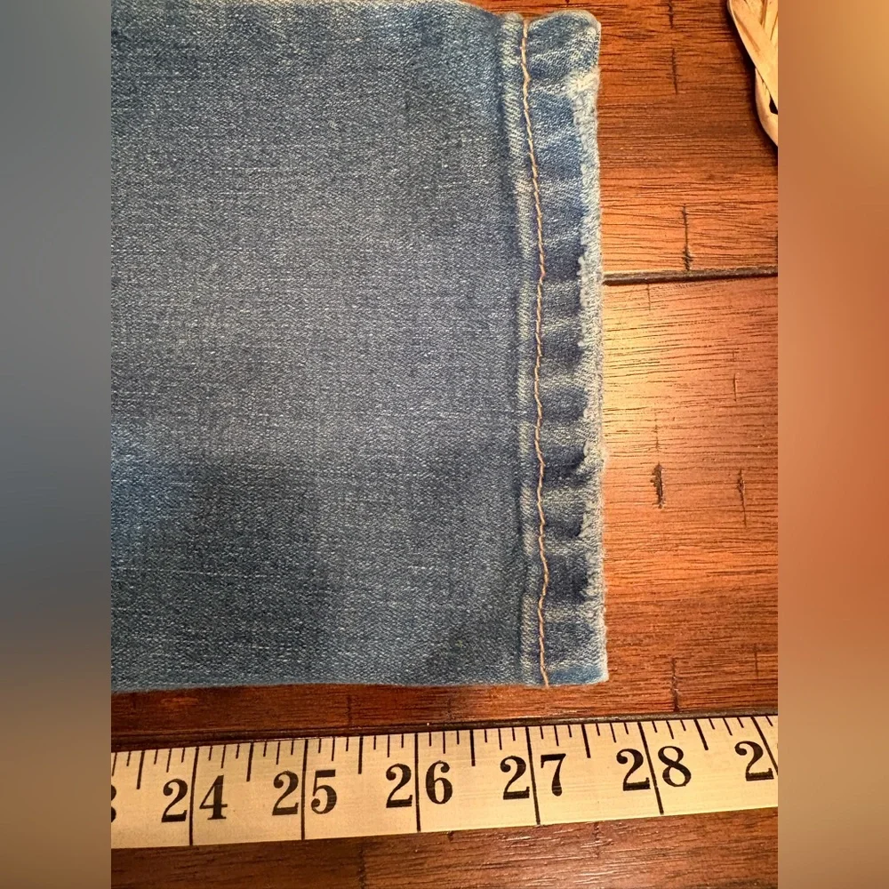 Indigo Poppy Distressed - Size 16 - Fun, Stretchy, Comfortable - Picture 10 of 13